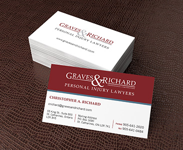 Graves and Richard Business Card