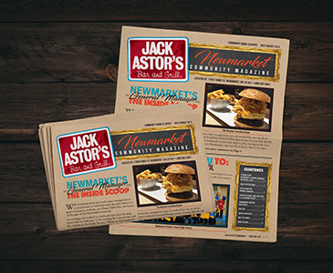 Jack Astor's New Market Magazine