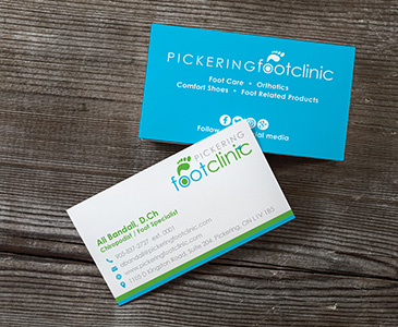 Pickering Foot Clinic Branding
