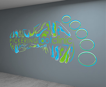 Pickering Foot Clinic Wall Art